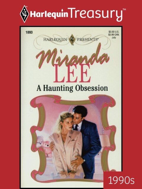 Cover image for book A HAUNTING OBSESSION