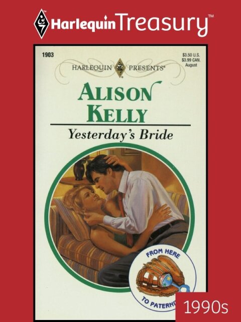 Cover image for book YESTERDAY'S BRIDE