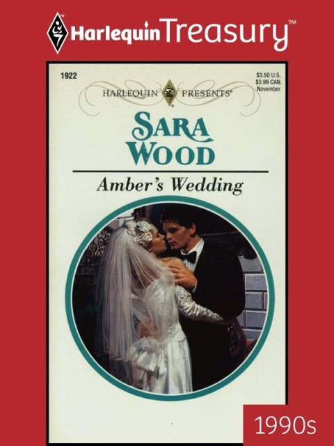 Cover image for book Amber's Wedding