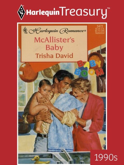 Cover image for book MCALLISTER'S BABY
