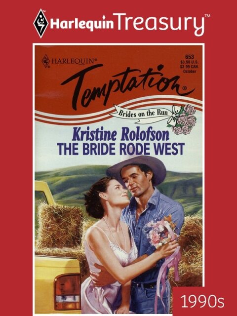 Cover image for book THE BRIDE RODE WEST