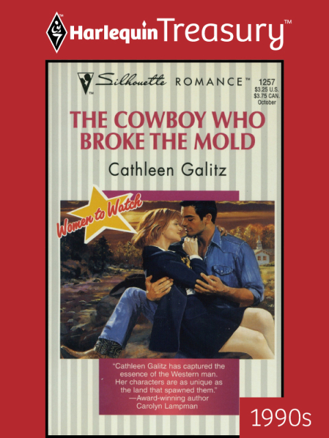 Cover image for book THE COWBOY WHO BROKE THE MOLD