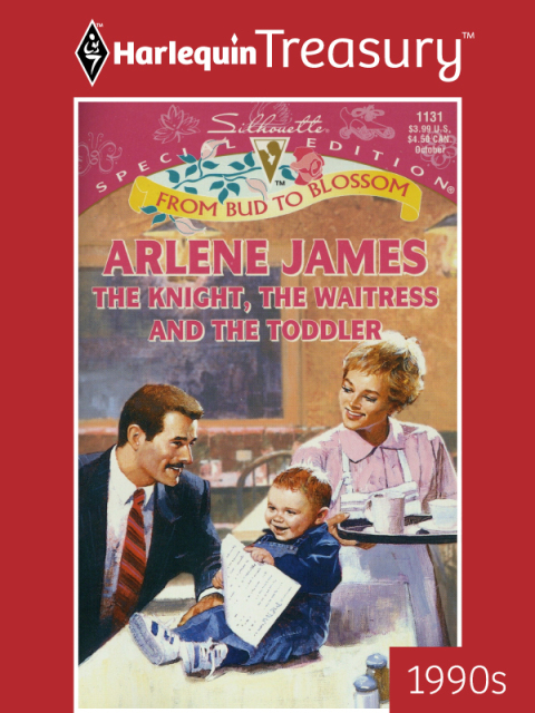 Cover image for book THE KNIGHT, THE WAITRESS AND THE TODDLER