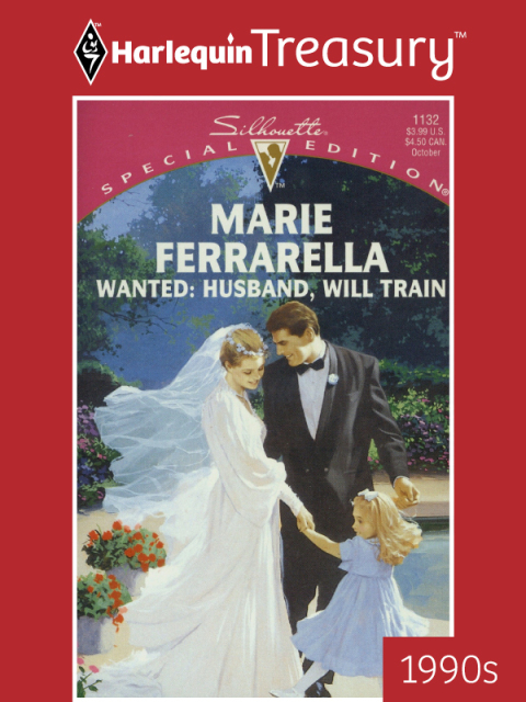 Cover image for book WANTED: HUSBAND, WILL TRAIN