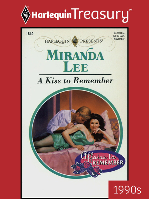 Cover image for book A KISS TO REMEMBER