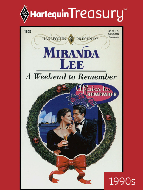 Cover image for book A WEEKEND TO REMEMBER