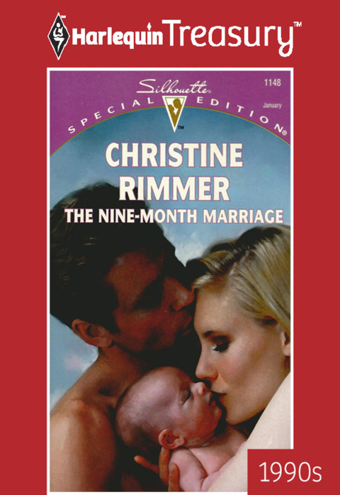 Cover image for book THE NINE-MONTH MARRIAGE