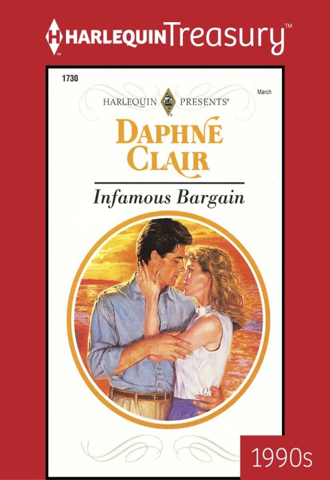 Cover image for book INFAMOUS BARGAIN