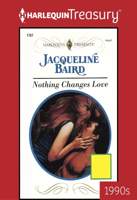 Cover image for book NOTHING CHANGES LOVE