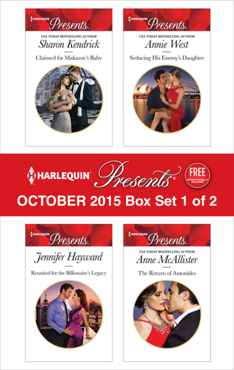 Cover image for book Harlequin Presents October 2015 - Box Set 1 of 2