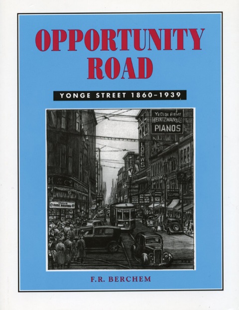 Opportunity Road Yonge Street 1860-1939