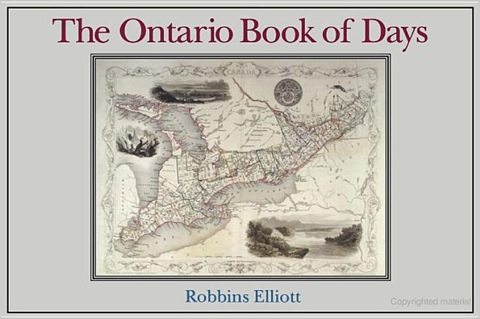 Cover image for book Ontario Book of Days