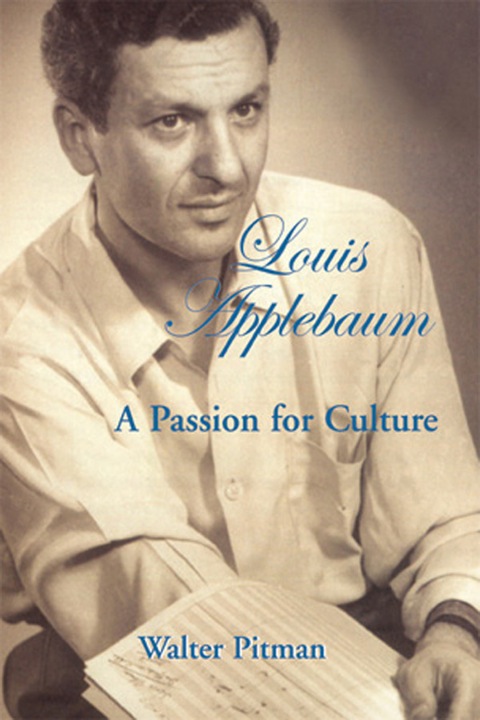 Cover image for book Louis Applebaum