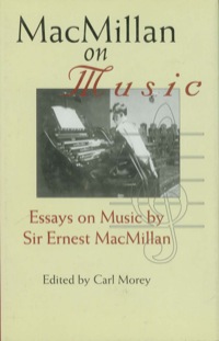 Titelbild: MacMillan on Music 9781550022858