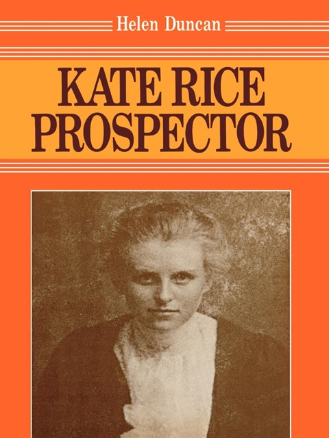 Cover image for book Kate Rice, Prospector