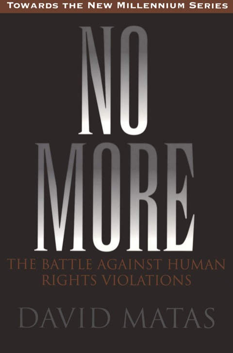 Cover image for book No More