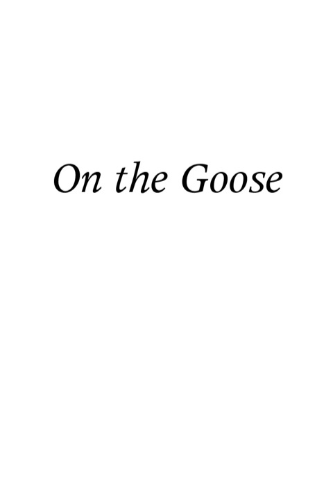 Cover image for book On the Goose