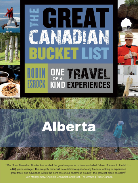 Cover image for book The Great Canadian Bucket List — Alberta