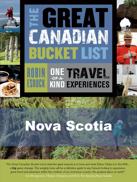 Cover image for book The Great Canadian Bucket List — Nova Scotia