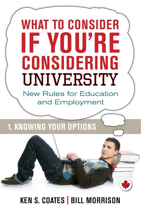 Cover image for book What To Consider if You're Considering University — Knowing Your Options
