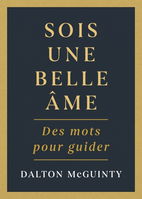 Cover image for book Sois une belle âme