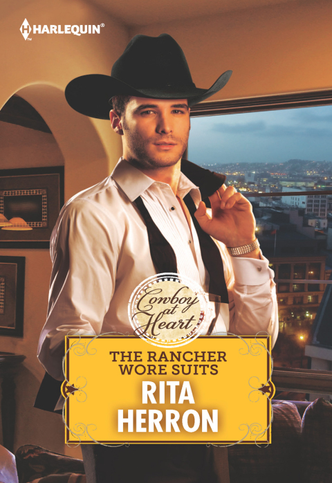 Cover image for book THE RANCHER WORE SUITS