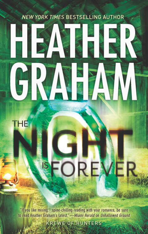 Cover image for book THE NIGHT IS FOREVER