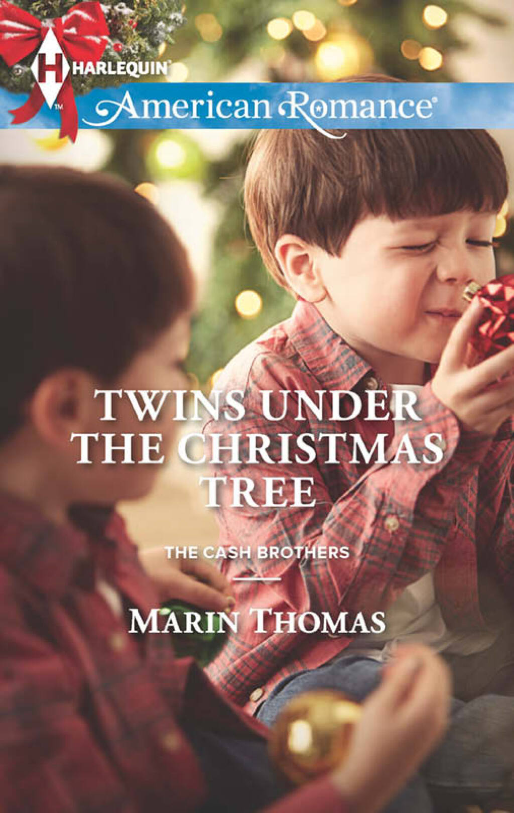 Reflowable Twins Under the Christmas Tree; $4.43