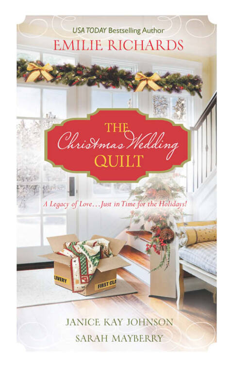 Cover image for book The Christmas Wedding Quilt
