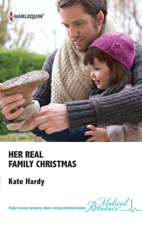 Cover image for book Her Real Family Christmas