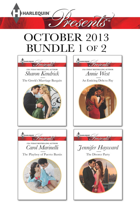 Cover image for book Harlequin Presents October 2013 - Bundle 1 of 2