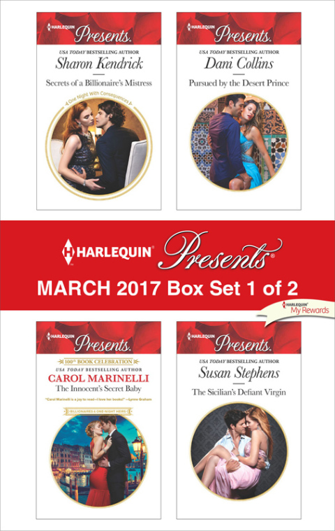 Cover image for book Harlequin Presents March 2017  - Box Set 1 of 2