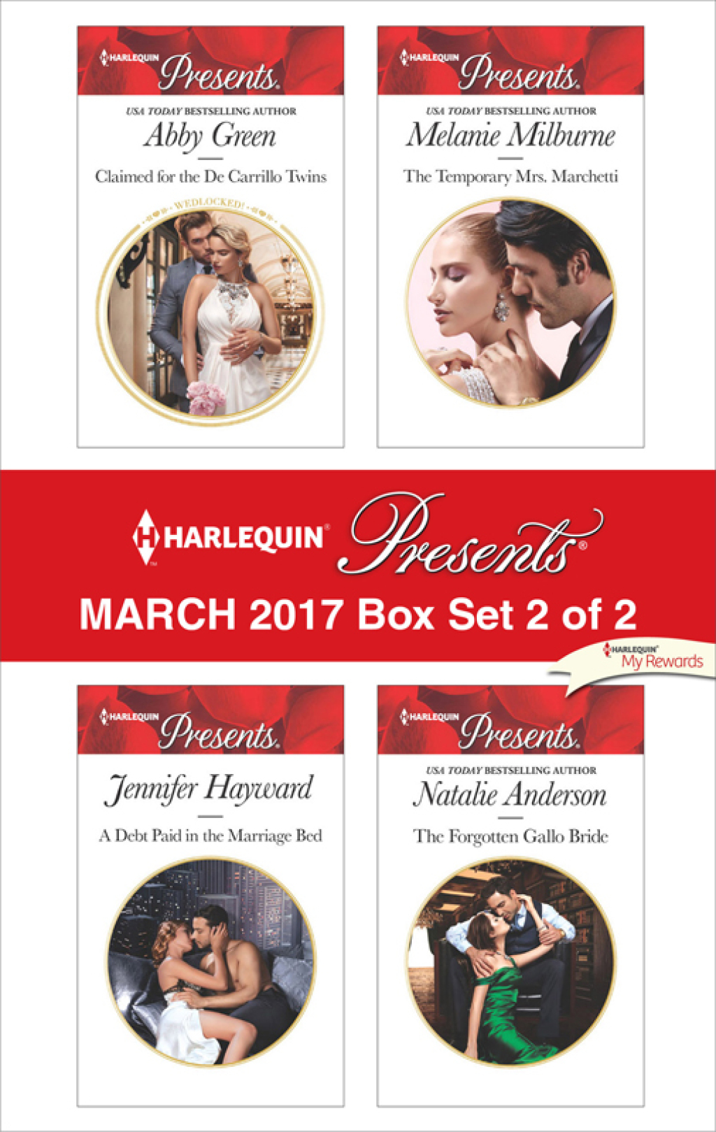 Reflowable Harlequin Presents March 2017 - Box Set 2 of 2; $17.75