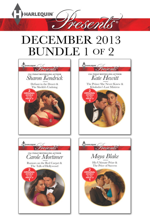 Cover image for book Harlequin Presents December 2013 - Bundle 1 of 2