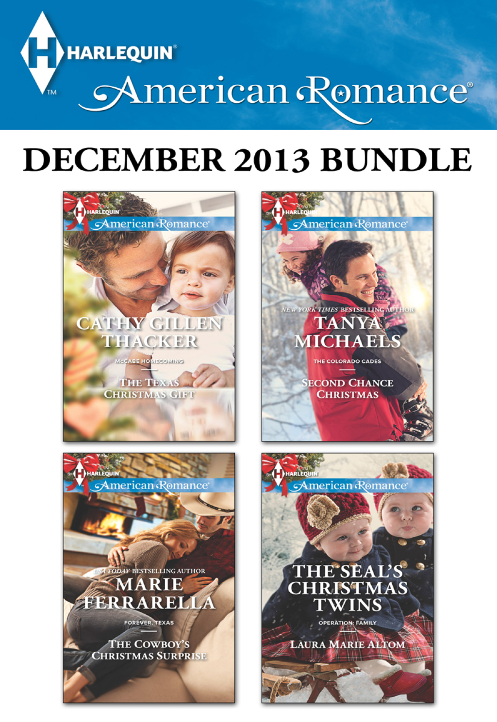Reflowable Harlequin American Romance December 2013 Bundle; $14.42