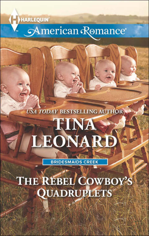 Cover image for book The Rebel Cowboy's Quadruplets