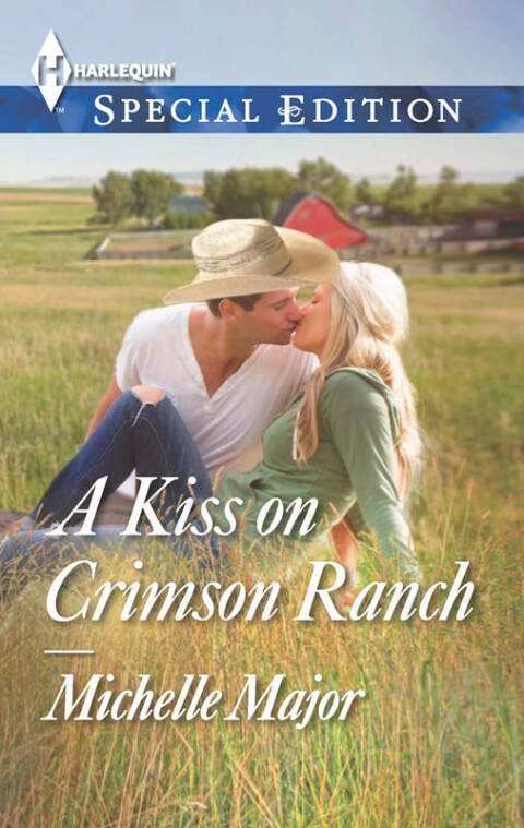 Cover image for book A Kiss on Crimson Ranch