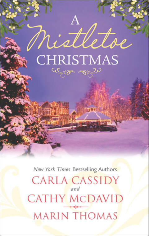 Cover image for book A Mistletoe Christmas