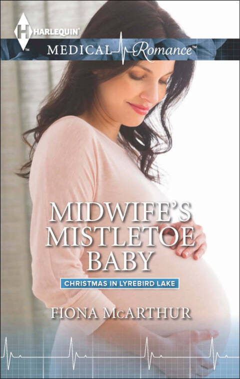 Cover image for book Midwife's Mistletoe Baby