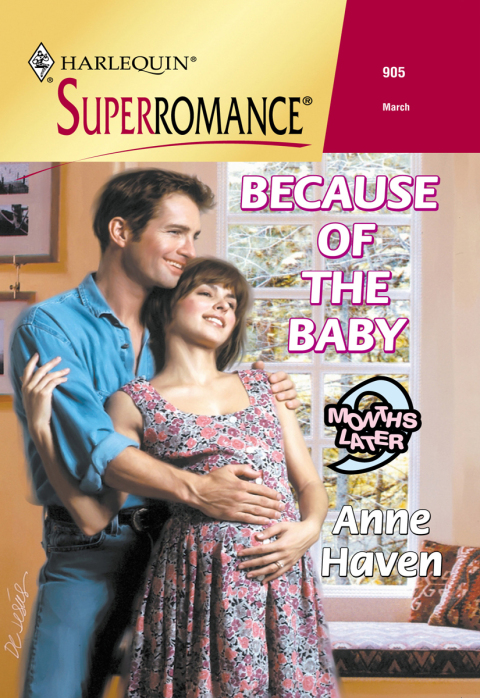 Cover image for book BECAUSE OF THE BABY