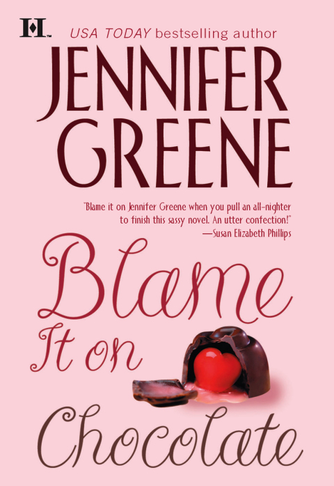 Cover image for book Blame It on Chocolate