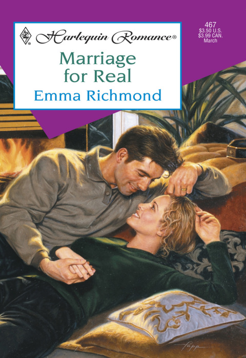 Cover image for book MARRIAGE FOR REAL