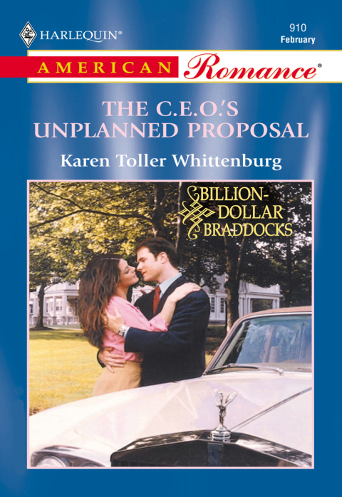Cover image for book THE C.E.O.'S UNPLANNED PROPOSAL