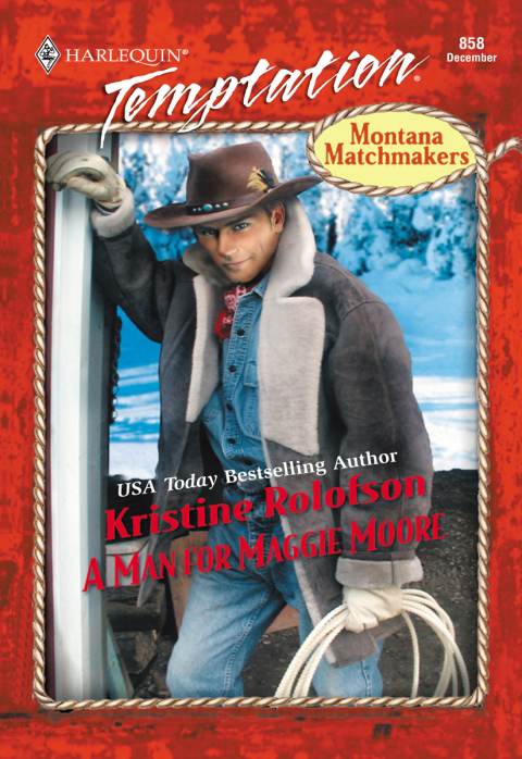 Cover image for book A MAN FOR MAGGIE MOORE