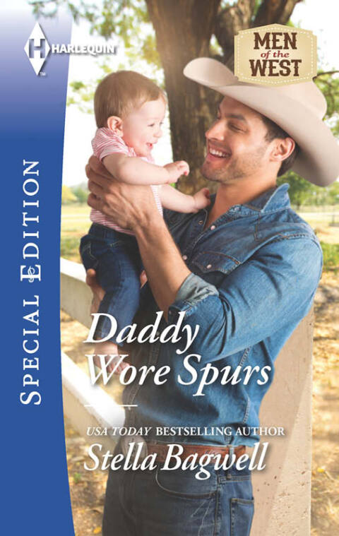 Cover image for book Daddy Wore Spurs