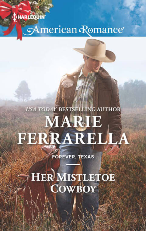 Cover image for book Her Mistletoe Cowboy