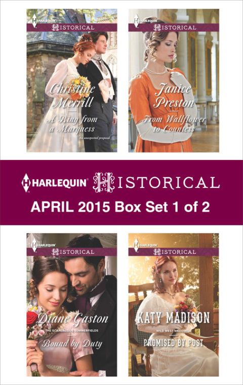 Cover image for book Harlequin Historical April 2015 - Box Set 1 of 2