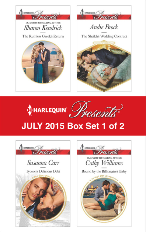 Cover image for book Harlequin Presents July 2015 - Box Set 1 of 2