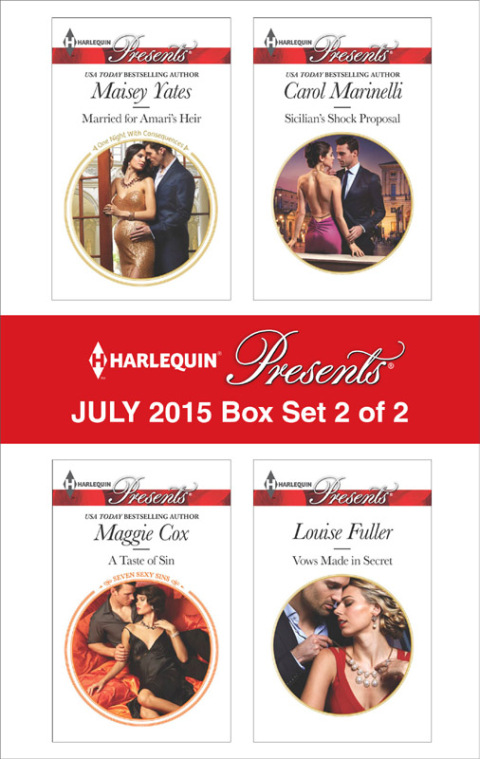 Cover image for book Harlequin Presents July 2015 - Box Set 2 of 2