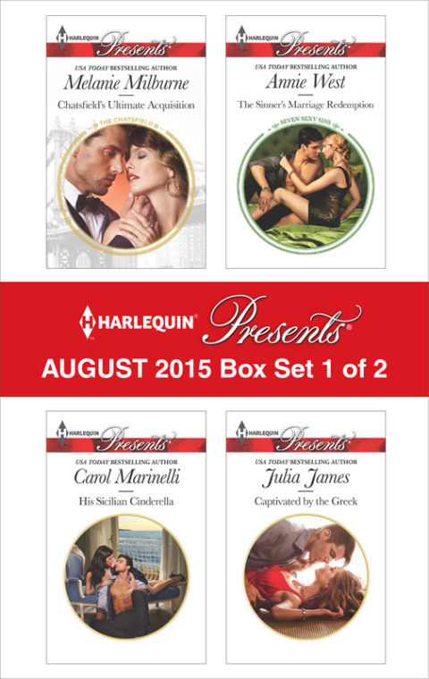 Cover image for book Harlequin Presents August 2015 - Box Set 1 of 2